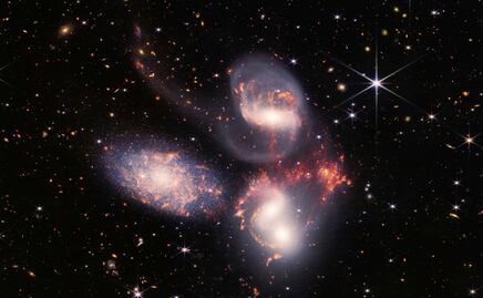 Telescopio James Webb revela 7 galaxias a solo 650 millones de años después del Big Bang