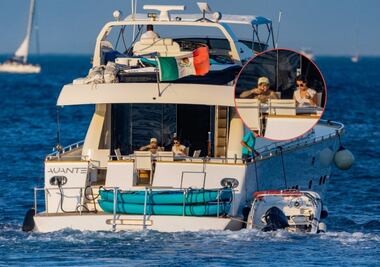 Los fotos de Ángela Aguilar y Nodal en lujoso yate en medio de rumores de embarazo