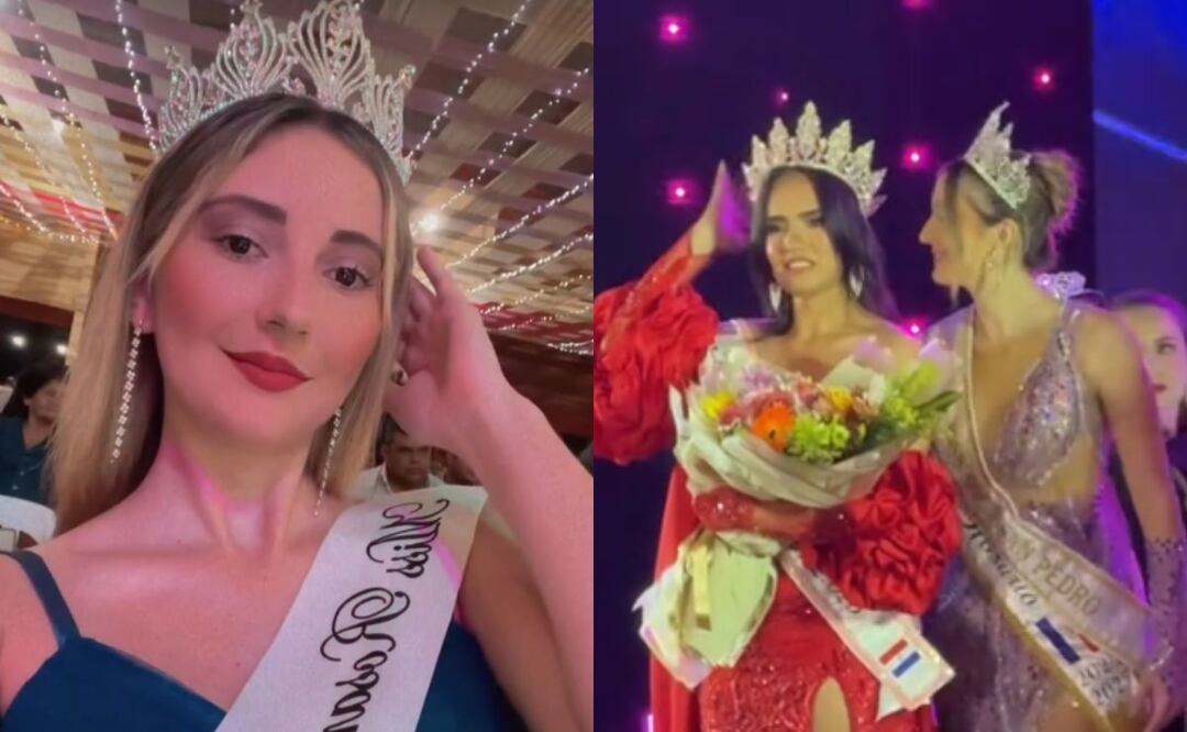 ¿Quién es Violetta Arevalos, la Reina de belleza que no quería entregar corona? | Fotos: Instagram @arevalos_roselyn // Video TikTok: @damita.77