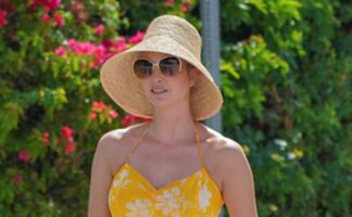 Ivanka Trump se luce con ajustado traje de baño a bordo de yate