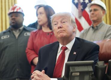 "¡Un muro es un muro!": Trump no quiere usar otra palabra