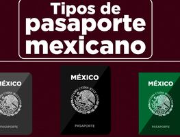 Los 3 tipos de pasaporte mexicano y su significado por color