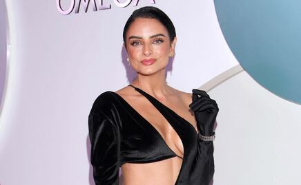 Aislinn Derbez y el impactante vestido cut out que lució en alfombra de CDMX