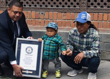 Récord Guinness: el adolescente más bajo del mundo mide 73.43