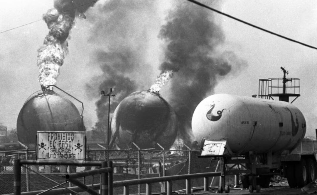 Explosión de pipa de gas en Puente de la Concordia revive tragedia de San Juanico, 40 años después. Foto: Archivo/EL UNIVERSAL