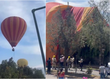 Otro accidente en globo aerostático en Teotihuacán; al menos 10 heridos. VIDEOS