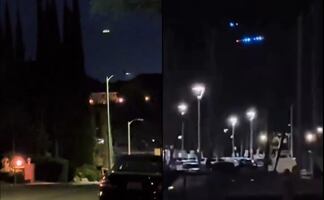 Alertan por avistamiento masivo de ovnis en California, Estados Unidos. VIDEO