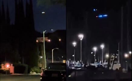 Alertan por avistamiento masivo de ovnis en California, Estados Unidos. VIDEO