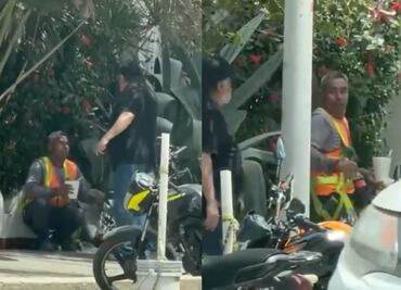 ¡Indignante! Estadounidense “corre” a trabajador mexicano que desayunaba en calles de Mazatlán