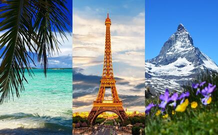 Países a los que puedes viajar sólo con tu pasaporte mexicano (sin visa)