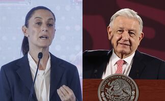 AMLO y Sheinbaum respaldan a gobernador de Sinaloa tras entrega de 'El Mayo' Zambada