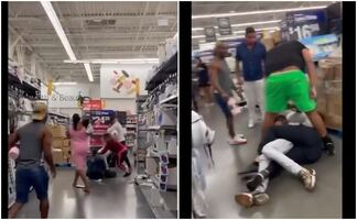 Clientes evitan que mujer fuera violada en un Walmart