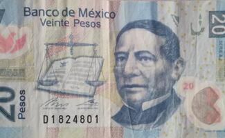 Piden hasta $7 millones de pesos por este billete de $20 de Benito Juárez