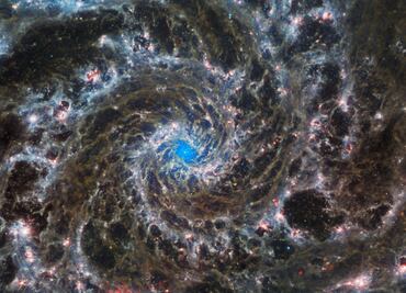 ¡Qué belleza! Telescopio James Webb revela nuevos detalles de la 'Galaxia Fantasma'