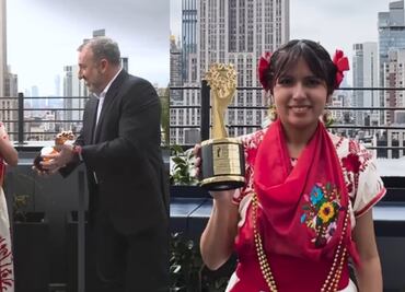 ¡Orgullo mexicano! Joven gana premio como la mejor estudiante del mundo; recibe $100,000 dólares