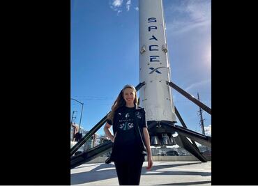 Joven sobreviviente de cáncer, la estadounidense más joven en el espacio