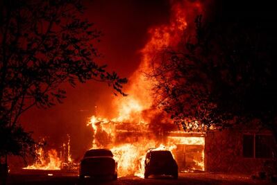 Incendios en California. Amplían órdenes de evacuación en más condados