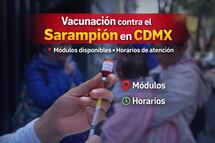 Módulos de vacunación contra sarampión CDMX: LISTA de estaciones del Metro y puntos para vacunarse sin cita