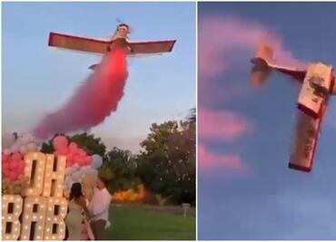 Fiesta de revelación de género termina en tragedia con aparatoso choque de avioneta