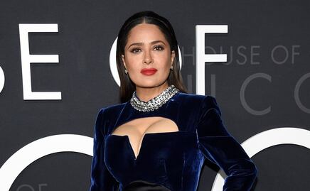 El atrevido vestido con el que Salma Hayek conquistó Nueva York