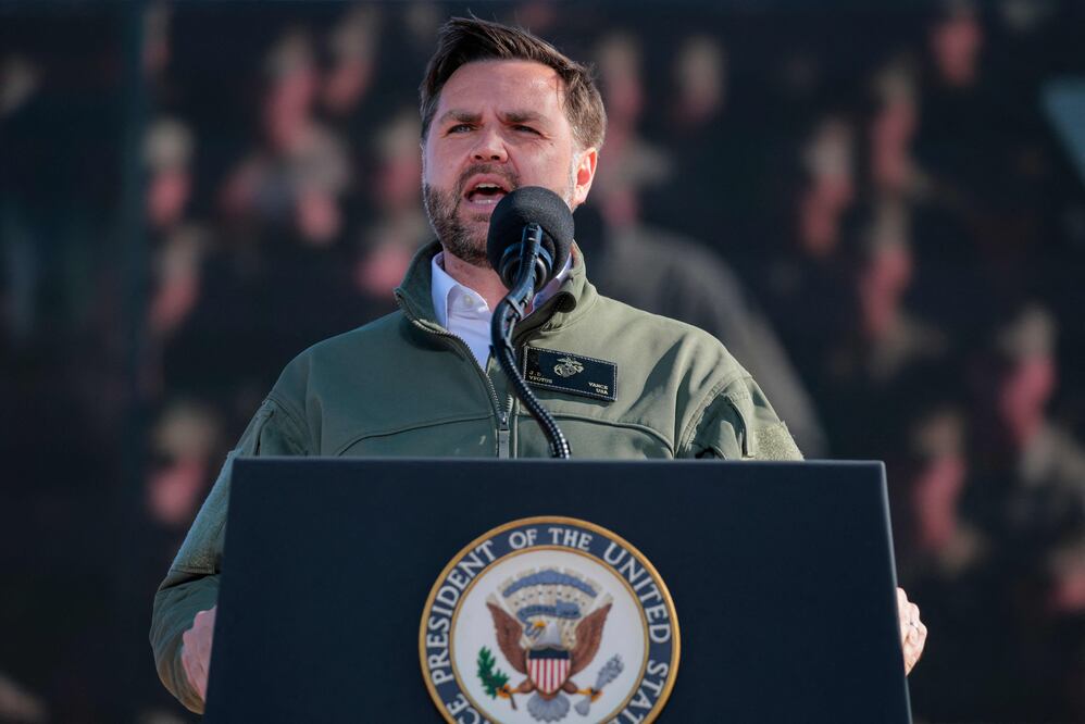JD Vance, vicepresidente de Estados Unidos viaja a Israel para supervisar el acuerdo de alto el fuego con Hamás. Foto: AFP