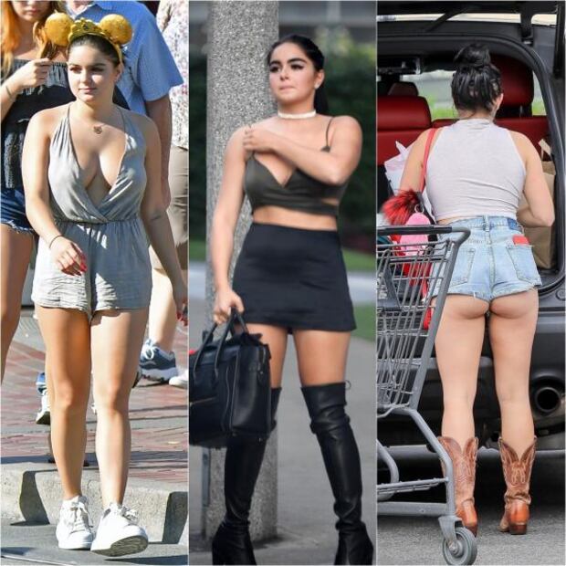 Vulgar o sexy, los atuendos más osados de Ariel Winter