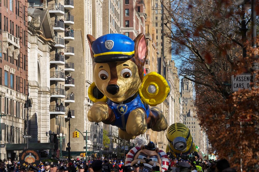 Macy's Thanksgiving Day Parade. (AP Photo/Jeenah Moon)
