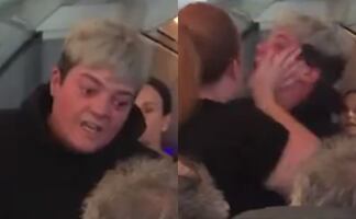 Pasajera enloquece en pleno vuelo y el avión se ve obligado a regresar: ‘’lárgate de mi vuelo’’, grita. VIDEO