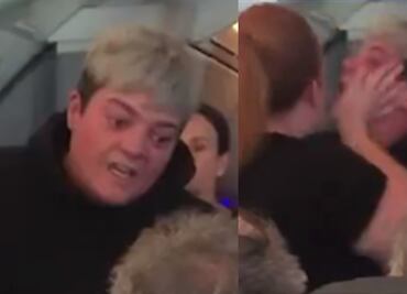 Pasajera enloquece en pleno vuelo y el avión se ve obligado a regresar: ‘’lárgate de mi vuelo’’, grita. VIDEO