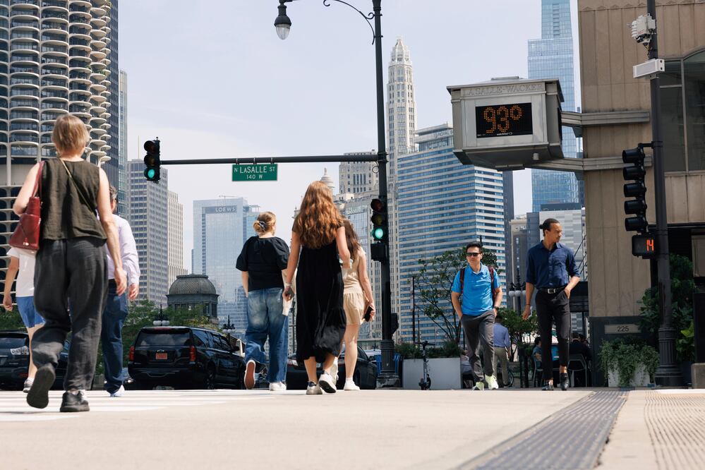 Ola de calor golpea el  medio oeste y este de EU: Temperaturas superan los 40°C (Anthony Vazquez/Chicago Sun-Times via AP)