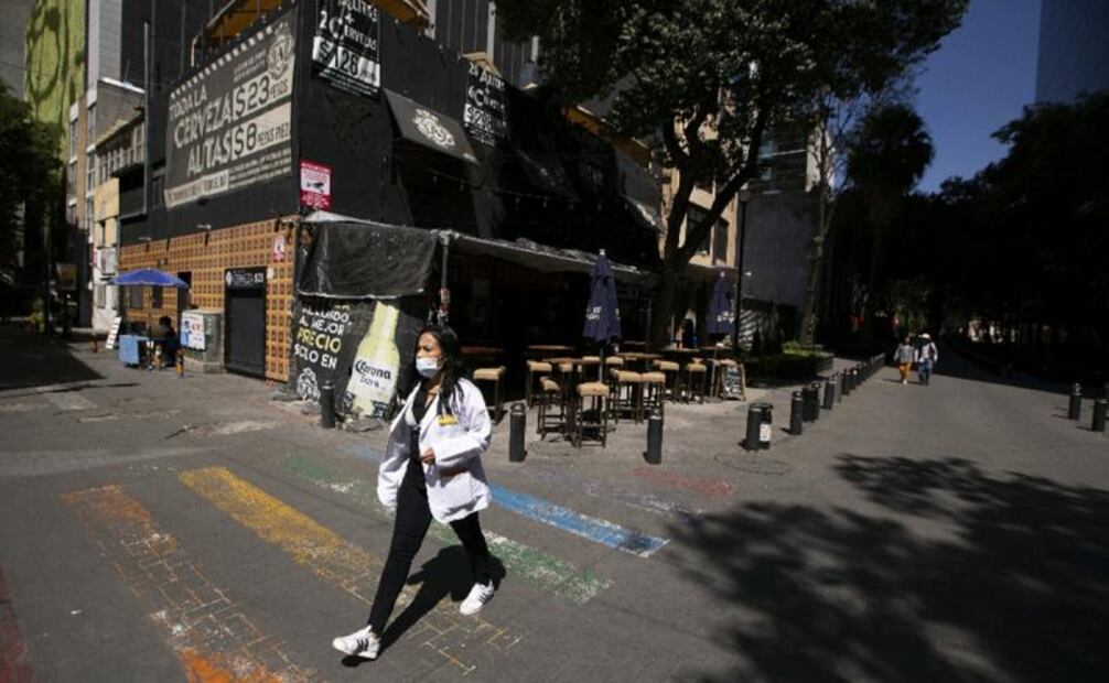 Coronavirus. Imágenes de las calles vacías en Ciudad de México