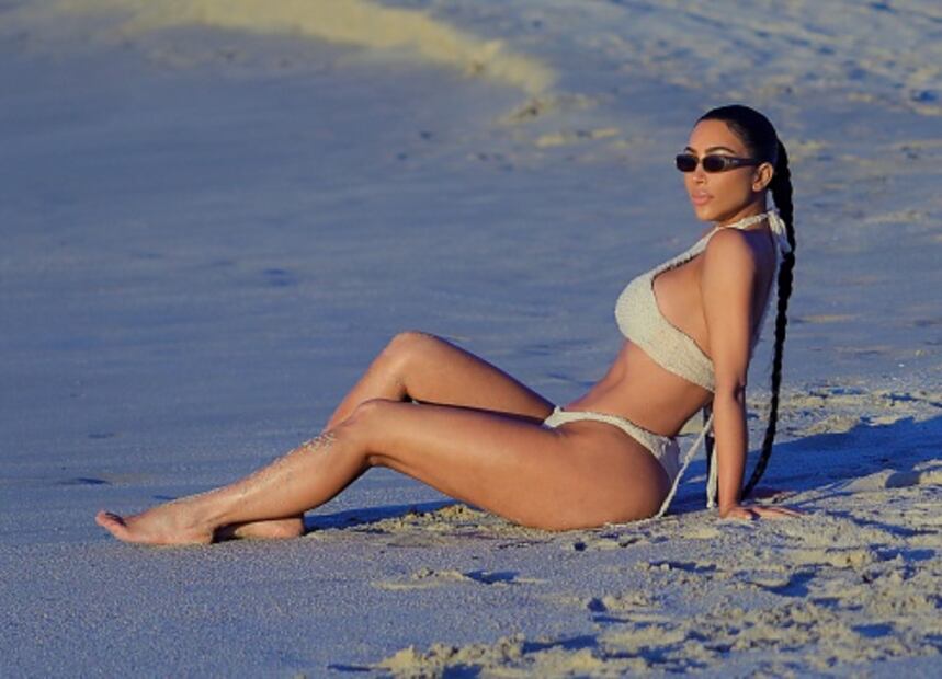 El bikini con el que Kim Kardashian deslumbró en México