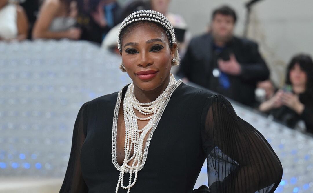 Serena Williams revela su segundo embarazo antes de la Met Gala. Foto: ANGELA WEISS / AFP