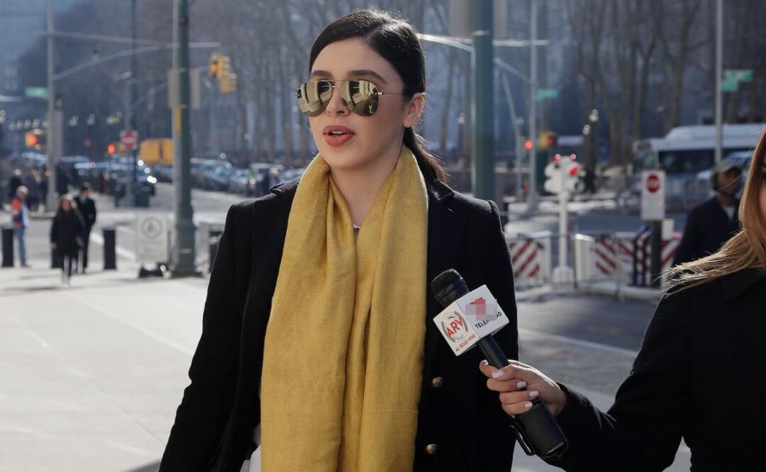 Los leggings con los que Emma Coronel impuso tendencia en redes sociales. Foto: AP