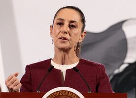 Estados Unidos informó a México de envío de buque antimisiles al Golfo de México: Sheinbaum