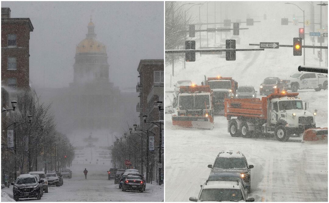 Alerta por ola de frío extremo en Estados Unidos: temperaturas por debajo de -40 grados y riesgos de congelación en minutos. Fotos AFP