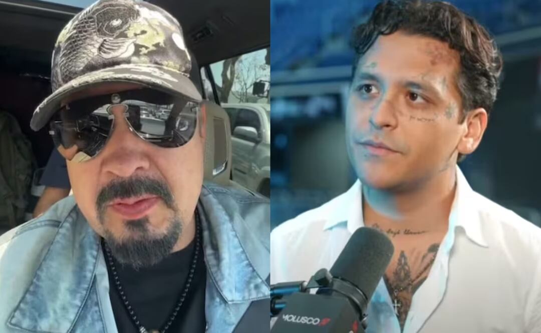 Nodal responde a Pepe Aguilar tras asegurar en nueva canción que se le “da muy bien” cambiar de pareja. Foto: Tomada de Instagram @pepeaguilar_oficial / Youtube MoluscoTV