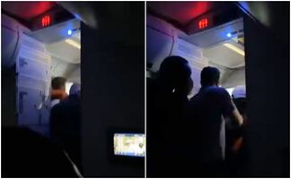 Asistente de vuelo causa caos en avión y provoca desviación en EU