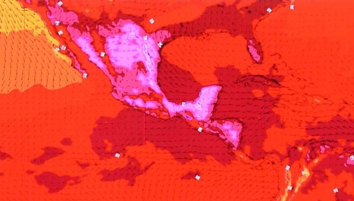 México enfrentará temperaturas históricas en los próximos 15 días, alerta la UNAM. Foto twitter @UNAM_MX