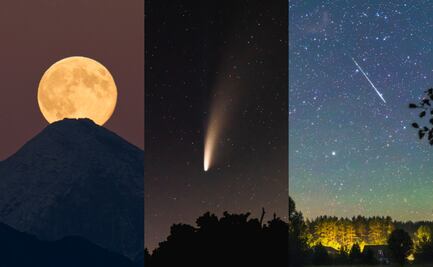 Octubre 2025: Superluna de Cosecha, 4 cometas y lluvias de meteoritos iluminarán el cielo