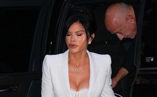 Lauren Sánchez deja su bra a la vista e impone tendencia en Nueva York