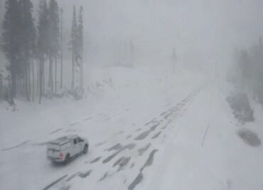 Alerta en el norte de California por fuerte tormenta de nieve en próximas horas