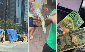 Critican a tiktoker que lloró por personas sin hogar desde Tesla de $140 mil dólares