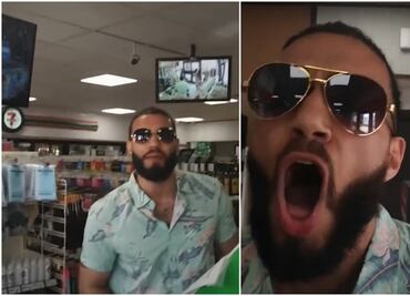 "¿Quieres que te tosa?", intimida hombre sin cubrebocas en tienda de Miami