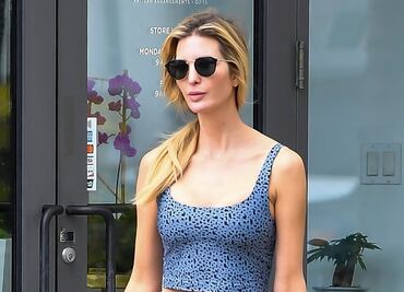 Ivanka Trump se luce como modelo con leggings y crop top deportivo en Miami