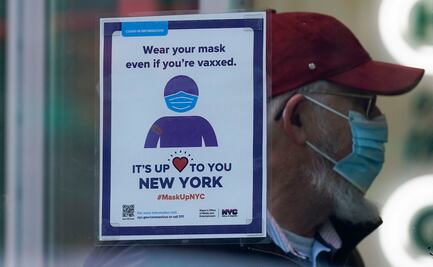 Nueva York espera reducir contagios con la reimposición de los cubrebocas