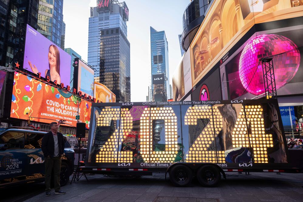 Año Nuevo 2024 en Times Square: programa de actividades. Foto: AP/ Yuki Iwamura