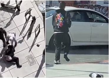 Video. Encapuchados atacan a víctima asiática durante robo en California