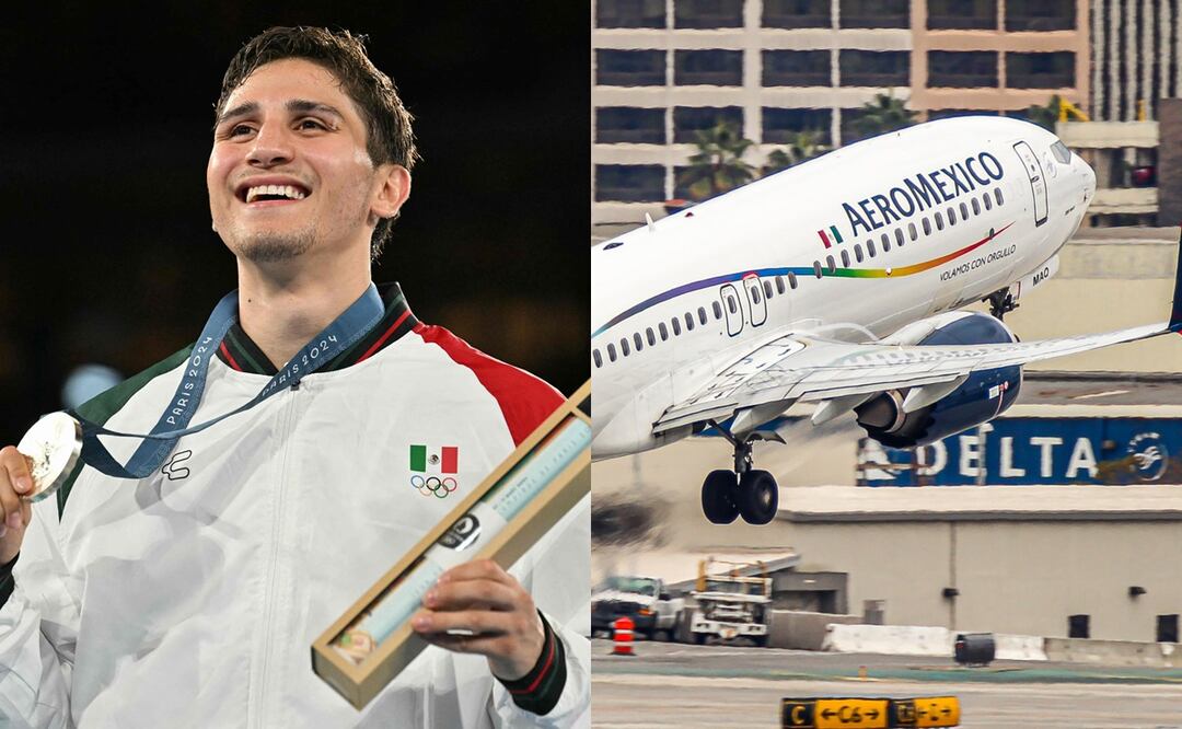 Marco Verde. Aeroméxico le regala premios dobles al medallista olímpico y a su entrenador tras ganar plata en París 2024. Foto: MOHD RASFAN / AFP/ iStock/ Bradley Caslin