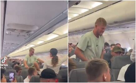 ¿Enloqueció? Pasajero intenta abrir puerta de avión en pleno vuelo